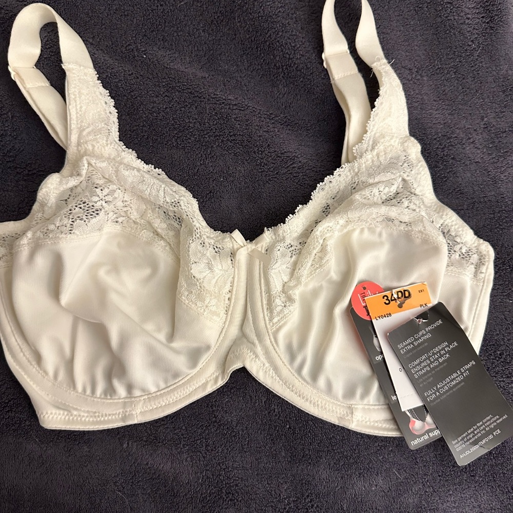 Lilyette Minimizer, 34DD, Ivory